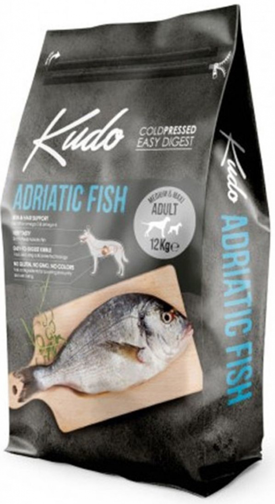 Kudo Dog LG Adult Medium&Maxi Adriatic Fish 12 kg