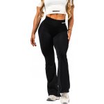 NEBBIA Tvarující bezešvé flared legíny FLOW SEAMLESS 498 BLACK – Zboží Mobilmania