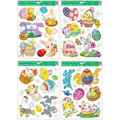 Okenní fólie velikonoční 30 x 42 cm – Hledejceny.cz