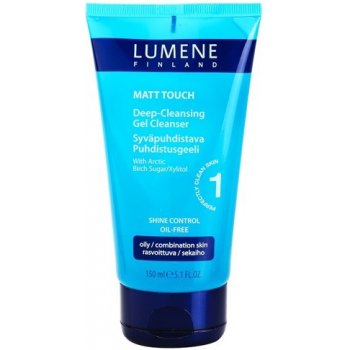 Lumene Cleansing Matt Touch Vyvážený gel na čistění mastné pleťi 150 ml