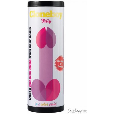 Sada pro odlitek penisu Cloneboy Dildo Tulip Hot Pink – Zboží Mobilmania