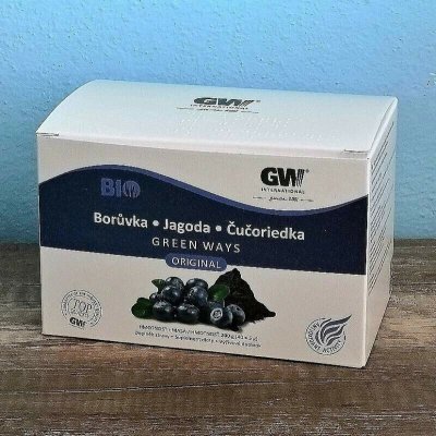 Green Ways Borůvka BIO sušený prášek z plodů 200 g 40 sáčků – Hledejceny.cz