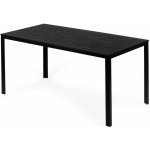MultiGarden SAK-156 Zahradní stůl pro 6 osob, 156x78 cm POLYWOOD, černý – Hledejceny.cz