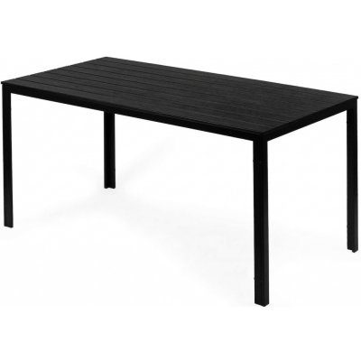 MultiGarden SAK-156 Zahradní stůl pro 6 osob, 156x78 cm POLYWOOD, černý – Hledejceny.cz