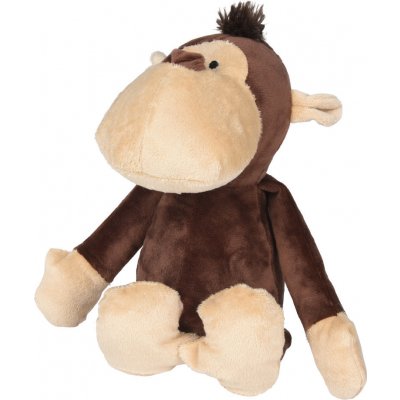 H&L Zarážka do dveří Opice 18x21x17cm, hnědá – Zboží Dáma