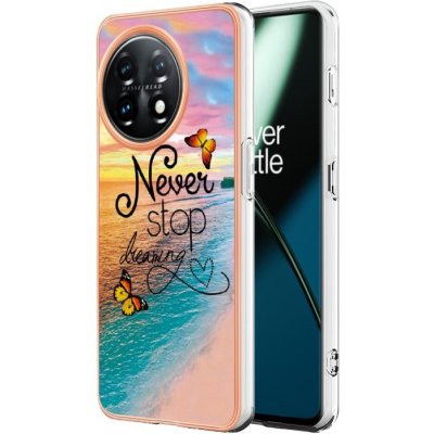 Pouzdro PROTEMIO 59978 IMD MARBLE Ochranný kryt OnePlus 11 5G DREAM BUTTERFLY – Zboží Mobilmania