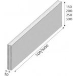 CS Beton Obrubník R 50 20 x 100 cm šedá 1 ks – Zbozi.Blesk.cz