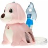 Inhalátory Omnibus BR-CN171 Set pro děti a dospělé: Inhalátor s maskou a rozprašovačem růžový pes