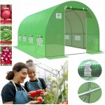 Focus Garden Fóliový tunel 2,5x4x2 10m2 Zelený – Zboží Dáma