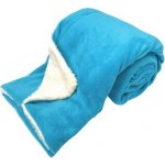 HOME ELEMENTS Deka s beránkem mikroflanel Tyrkysová 150x200 – Hledejceny.cz