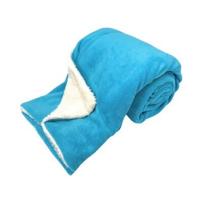 HOME ELEMENTS Deka s beránkem mikroflanel Tyrkysová 150x200 – Hledejceny.cz