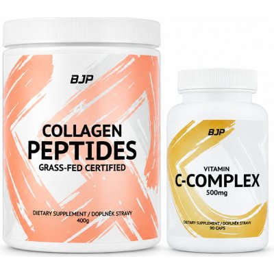 BJP Collagen + Vitamin C 400 g + 90 kapslí – Hledejceny.cz