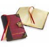 Poznámkový blok Noble Collection Zápisník Harry Potter Nebelvírský deník B5