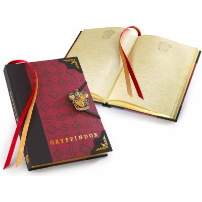 Noble Collection Zápisník Harry Potter Nebelvírský deník B5 – Zboží Mobilmania