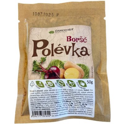Damodara Polévka Boršč vegan 50 g – Zboží Dáma