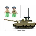 Sluban B1256 Tank OEF-M1XS – Zboží Dáma