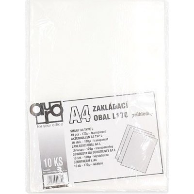 Auro Office PVC A4 L 170mc/10 ks transparent – Zbozi.Blesk.cz