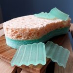 Calypso Aqua massage koupelová mycí houba viskózní – Zboží Dáma Calypso Aqua massage koupelová mycí houba viskózní – Zboží Dáma