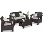 Keter Corfu set hnědá – Zboží Dáma