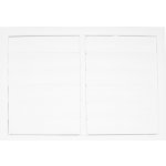 Dalap 138 bez příruby se samotížnou žaluzií 514x424 mm bílá Plastová – Hledejceny.cz