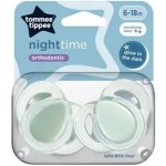 Tommee Tippee C2N silikon Night Time fialová 2 ks – Zboží Mobilmania