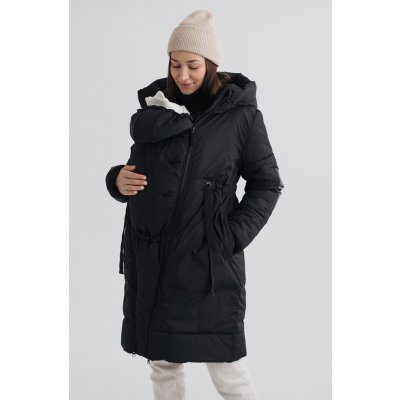 Love & Carry zimní těhotenská a nosící bunda 3v1 Black – Zboží Mobilmania