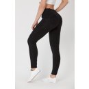 Boost Jeans Mid Waist Black černé