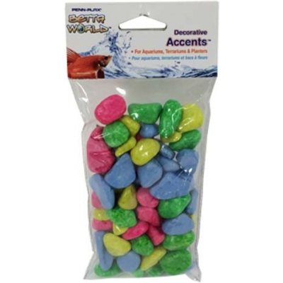 Penn Plax Betta World Dazzel Stones barevné kameny 370 g – Zboží Mobilmania