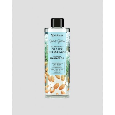 Vis Plantis Hydratační a relaxační masážní olej s vůní mandlí Secret Garden 200 ml – Hledejceny.cz