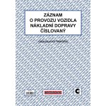 Baloušek Tisk ET212 Záznam o provozu vozidla nákladní dopravy stazka číslovaný – Zboží Dáma