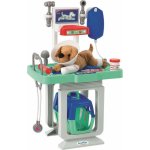 Écoiffier Zvěrolékařský vozík s pejskem Medical s infuzí a 15 doplňky – Sleviste.cz