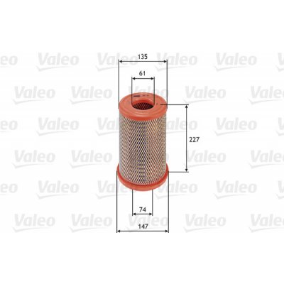 Vzduchový filtr VALEO 585738 – Hledejceny.cz