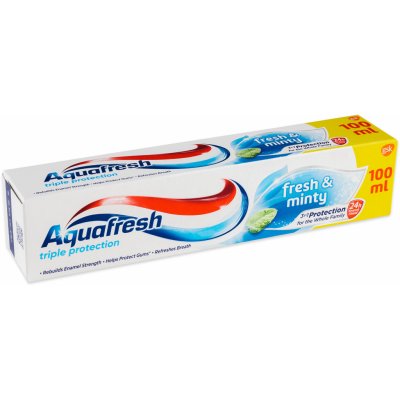 Aquafresh Fresh & Minty zubní pasta pumpa 100 ml – Zboží Mobilmania