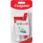Colgate Total cestovní, zubní kartáček červený + zubní pasta Colgate 20 ml – Hledejceny.cz
