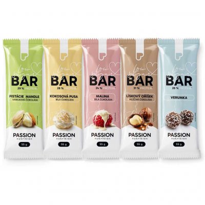 Passion Nutrition Protein Bar Low Sugar 55 g – Zboží Dáma