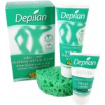 Depilan Ladies + Men depilační sada intimní depilační krém + ošetřující krém po depilaci 30 ml 75 ml – Zboží Dáma