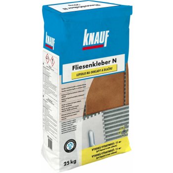 KNAUF Fliesenkleber N, cementové lepidlo na keramiku 25 kg