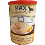 Max Deluxe Dog kousky kuřete s mrkví 400 g – Sleviste.cz