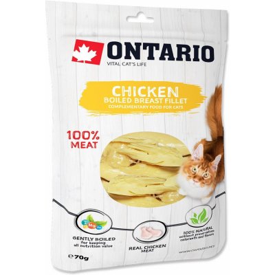 Ontario Boiled Chicken Breast Fillet 70 g – Zboží Mobilmania