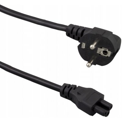 PremiumCord Kabel síťový 230V k notebooku 3m, trojlístek "Mickey Mouse" (kpspt3) – Hledejceny.cz