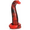 Dilda Creature Cocks King Cobra Silicone Dildo Red