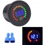 Voltmetr panelový 3,5–30V s bargrafem | Zboží Auto