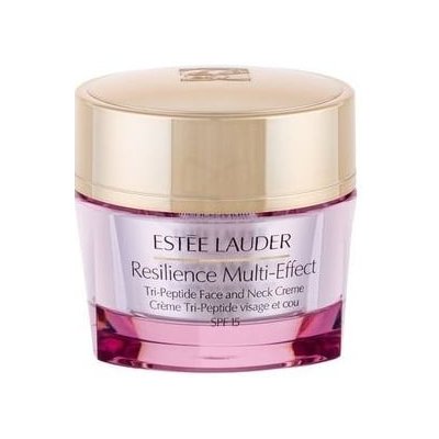 Estée Lauder Vyživující krém na obličej a dekolt pro suchou pleť SPF 15 Resilience Multi-Effect (Tri Peptide Face And Neck Creme) 50 ml – Zboží Dáma