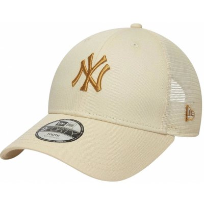New Era 9FO Homefld Trucker MLB New York Yankees JR béžová – Zboží Dáma