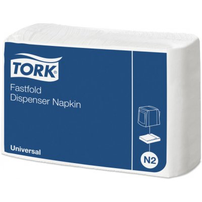 Tork 10933 bílé Fastfold ubrousky N2 karton 36x300ks – Hledejceny.cz