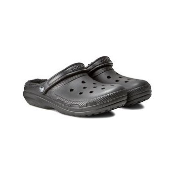 Crocs nazouváky Classic Lined Clog 203591 Black/Black