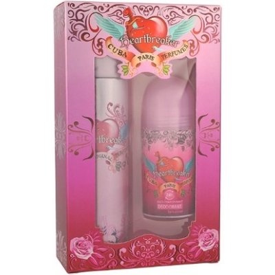 Cuba Heartbreaker EDP 100 ml + deospray 50 ml dárková sada – Zbozi.Blesk.cz