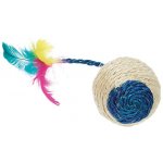 Hračka kočka Míček sisalový 6cm různé barvy – Zboží Dáma