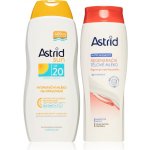 Astrid hydratační mléko na opalování OF 20 400 ml + tělové mléko 250 ml dárková sada – Sleviste.cz