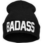 Blingstar čepice beanie Badass black white – Hledejceny.cz
